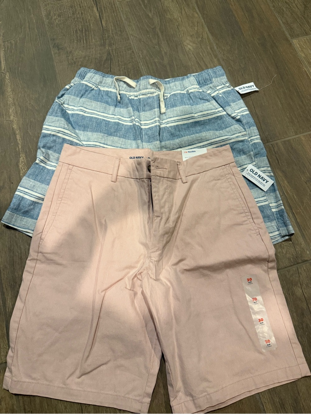 Old Navy Boys Light Pink Chino Shorts